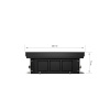 Конвектор внутрипольный Royal Thermo ATRIUM-75/200/800-DG-U-AU