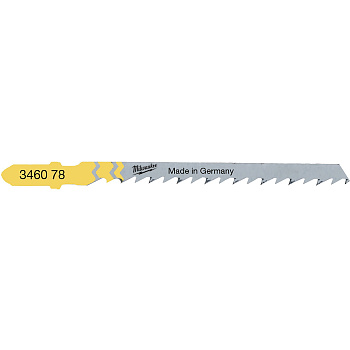 Полотно для лобзика Milwaukee T244D 75мм, упак_25