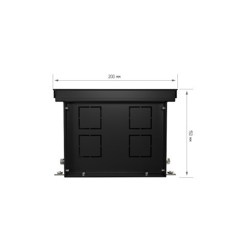 Конвектор внутрипольный Royal Thermo ATRIUM-150/200/800-DG-U-DB